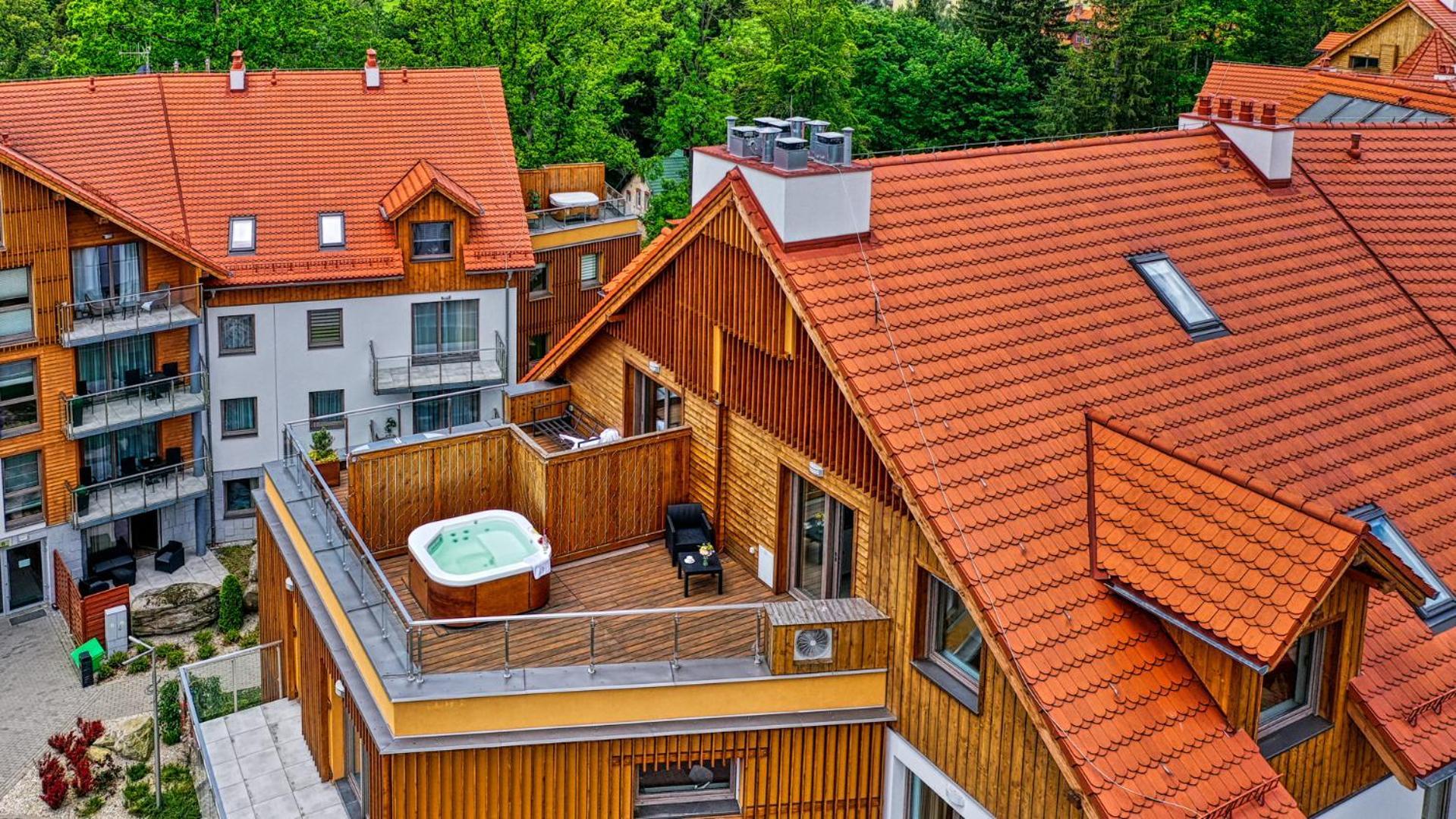 Royal Prestige Collection Z Prywatnym Jacuzzi - Stone Hill Resort Z Basenem I Saunami Szklarska Poreba Luaran gambar